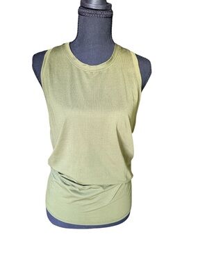 Vintage Lululemon Olive Green Racerback Tank Large